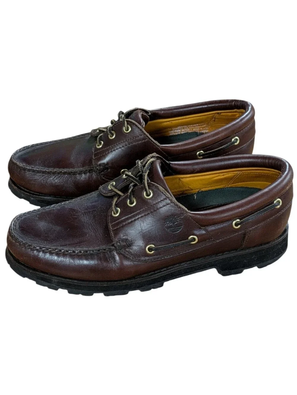 Timberland brown leather
